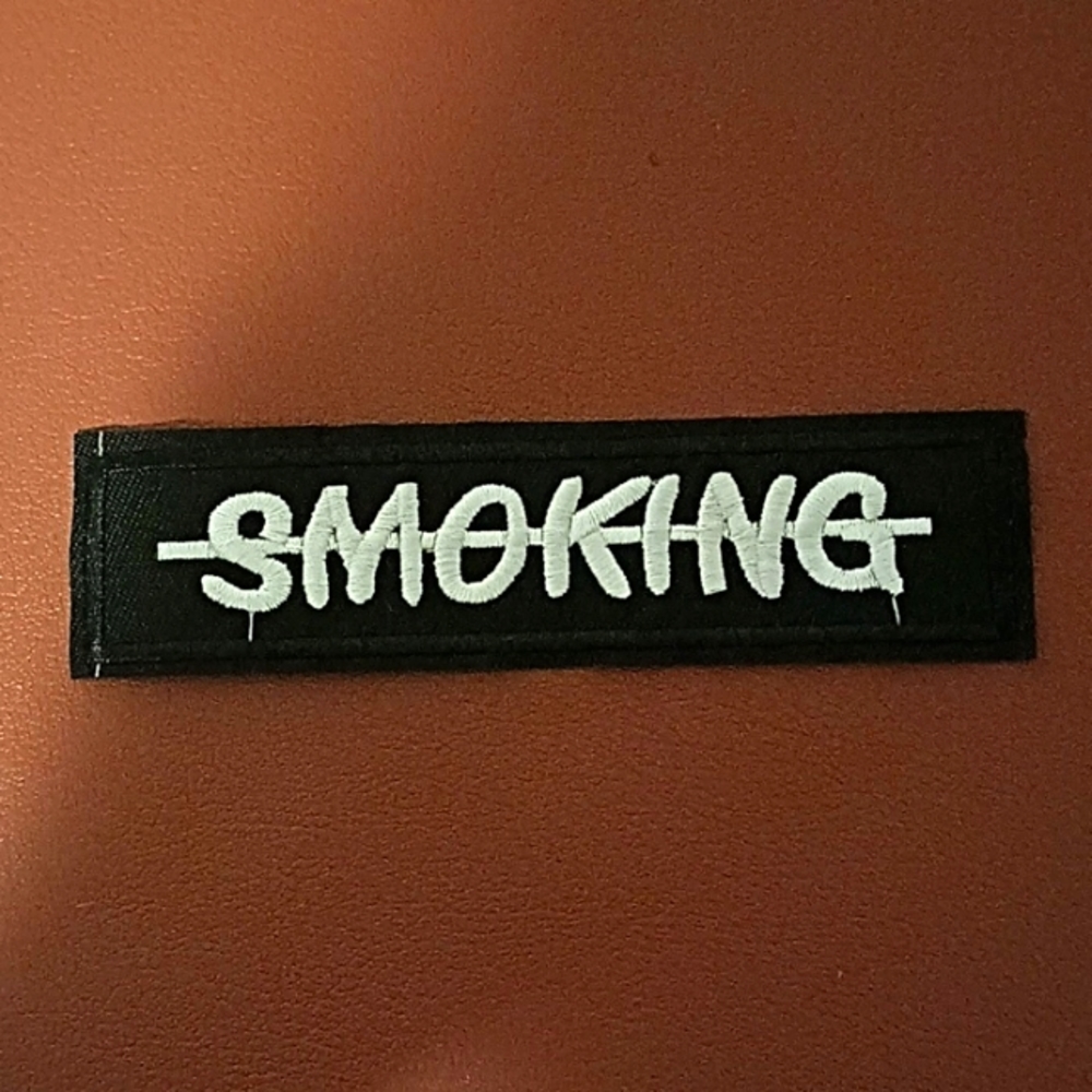Smoking Sign Patch